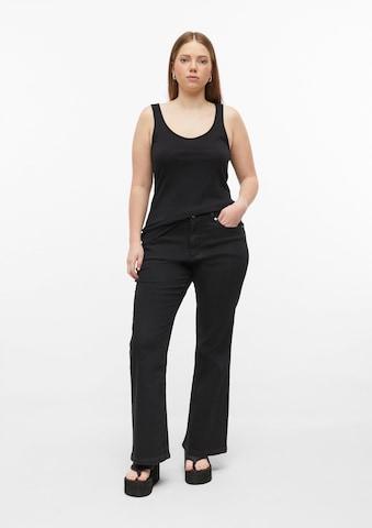 évasé Jean QS en noir