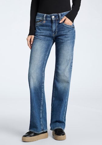 Herrlicher Bootcut Jeans in Blau: Vorderseite