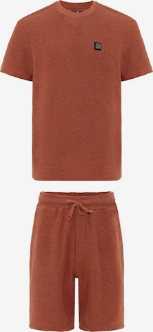 Williot Juoksupuku värissä ruskea: etupuoli