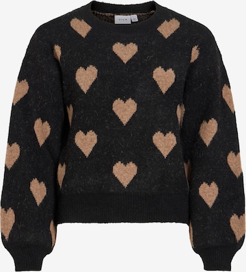 Pullover 'VILUNA' di VILA in nero: frontale