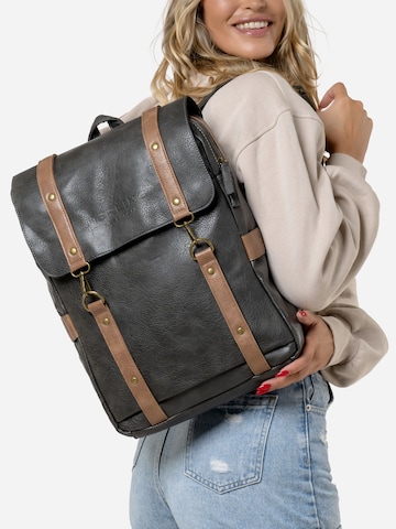 Herling Rucksack 'Dorian'‌‌‌‌ in Grau