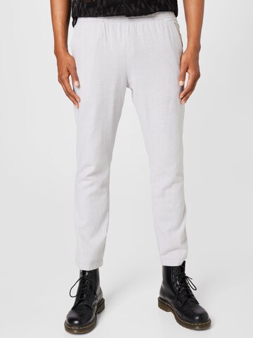 HOLLISTER Regular Broek 'LIMESTONE' in Grijs: voorkant