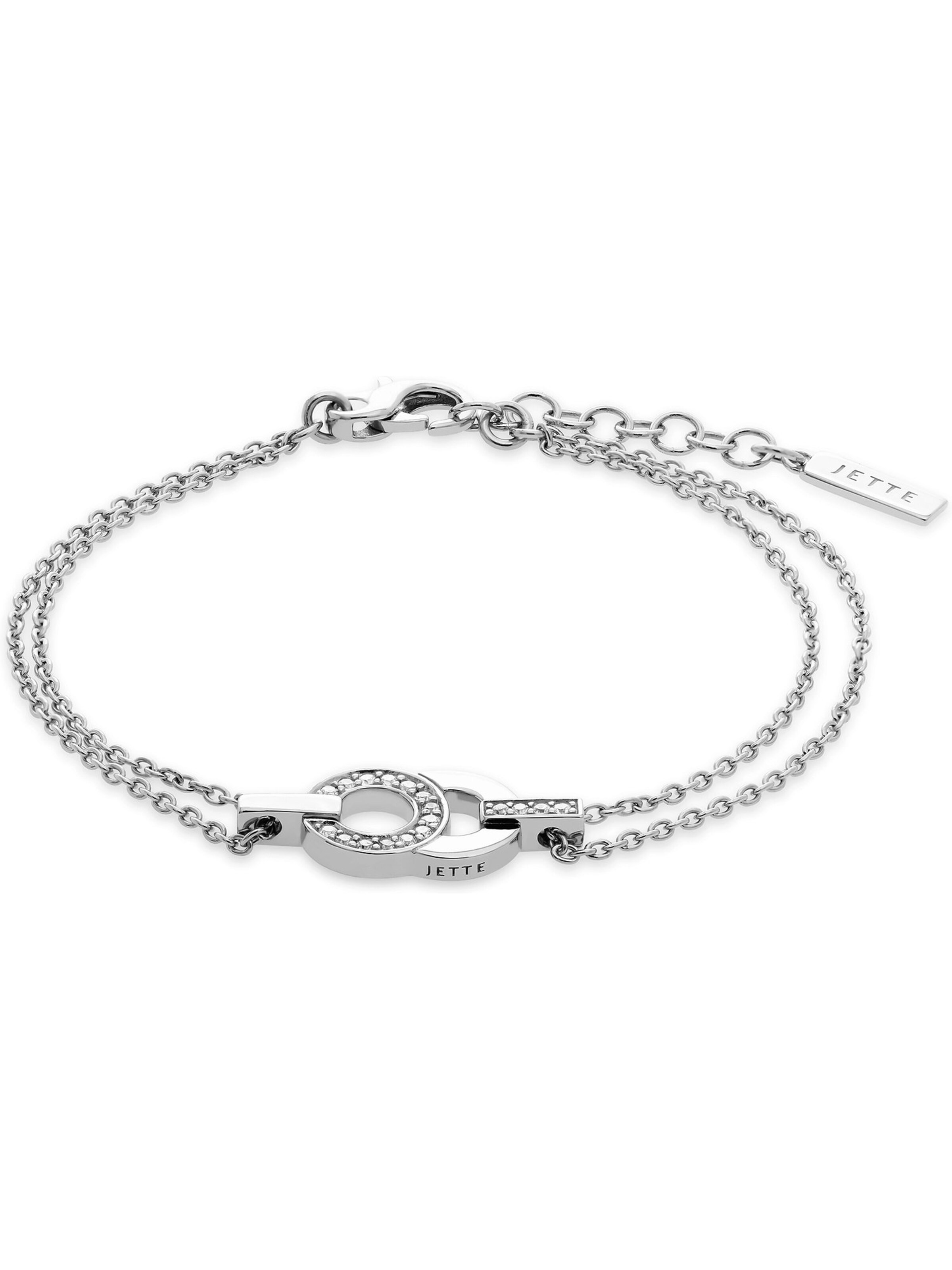 JETTE Bracelet in Silver: front