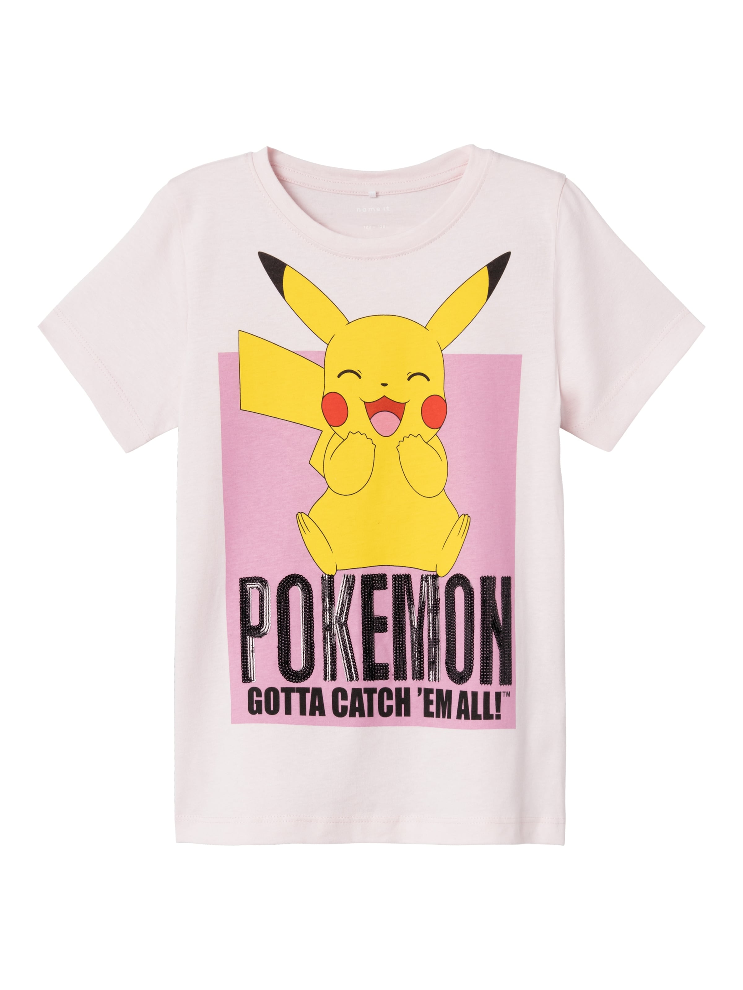 NAME IT - Camiseta 'NKFJumma Pokemon' en rosa: frente