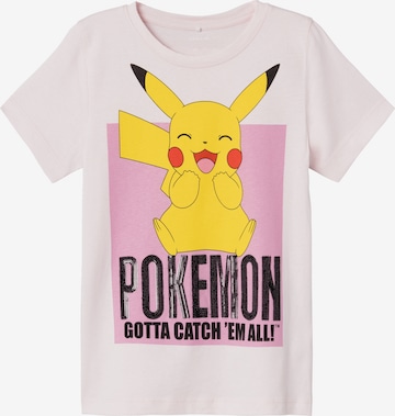 rožinė NAME IT Marškinėliai 'NKFJumma Pokemon': priekis