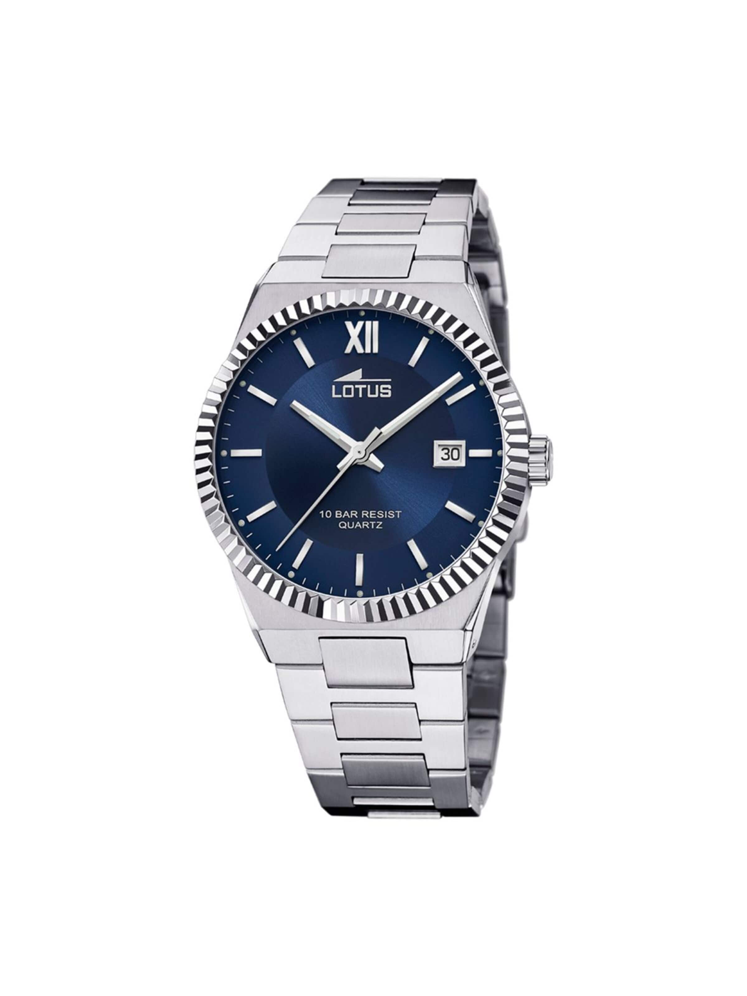 Lotus Analog Watch 'Freedom' in Blue: front
