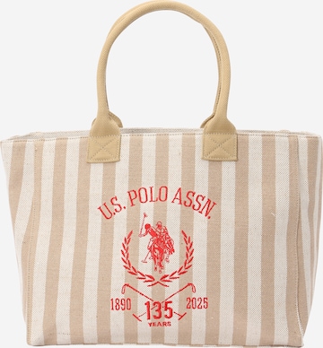 U.S. POLO ASSN. Shopper in Beige: Vorderseite