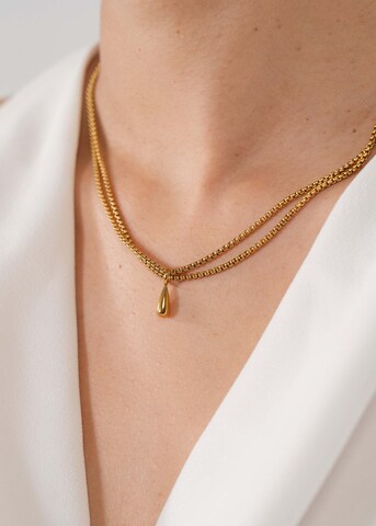 Collana 'Droplet' di PURELEI in oro: frontale