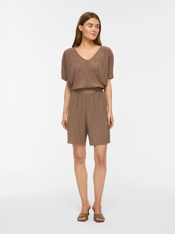 Regular Pantalon 'VIPlis' VILA en marron