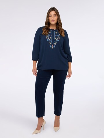 Fiorella Rubino Blouse in Blauw