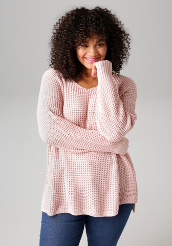 Aniston Pullover in Pink: Vorderseite