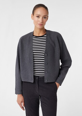 Cardigan Morbido Donna In Alpaca Mix | Comma | Scollo A V, Maniche Lunghe Con Polsini A Coste, Vestibilità Comoda, Chiusura Con Bottoni