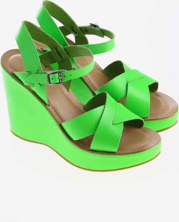 KORK EASE The Original Sandals & High-Heeled Sandals in 38 in Green: front