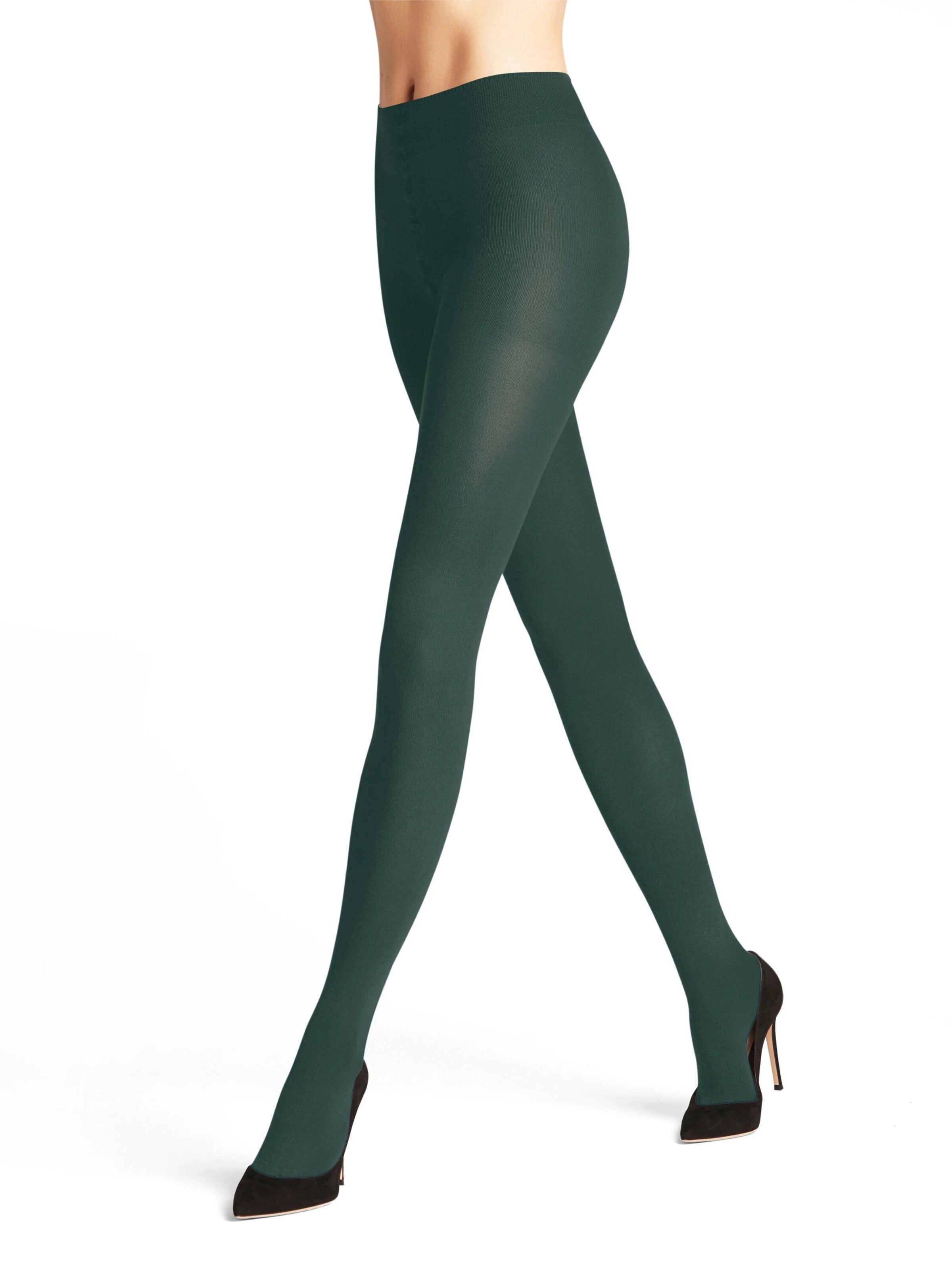 FALKE Tights 'Family' in Green: front