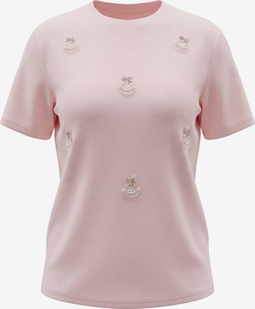 MYMO - Camiseta 'Pop' en rosa: frente