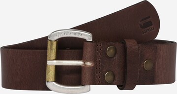 Ceinture 'Dast' G-Star RAW en marron : devant