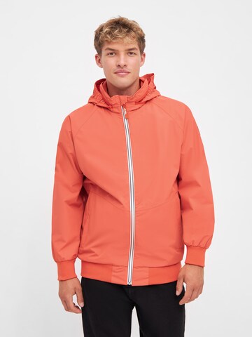 Derbe Performance Jacket 'Ripby' in Orange: front