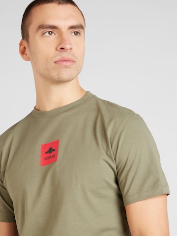 REPLAY T-Shirt in Grün