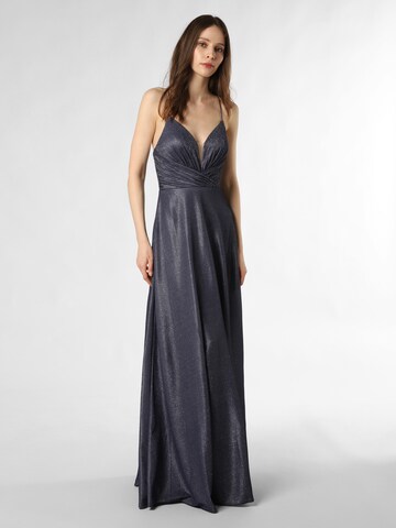 Luxuar Fashion Evening Dress ' ' in Blue: front