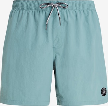 PROTEST Swimming shorts 'Faster' in Green: front
