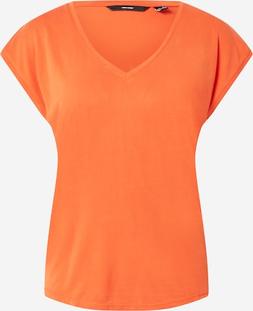 VERO MODA Shirt 'FILLI' in Oranje: voorkant