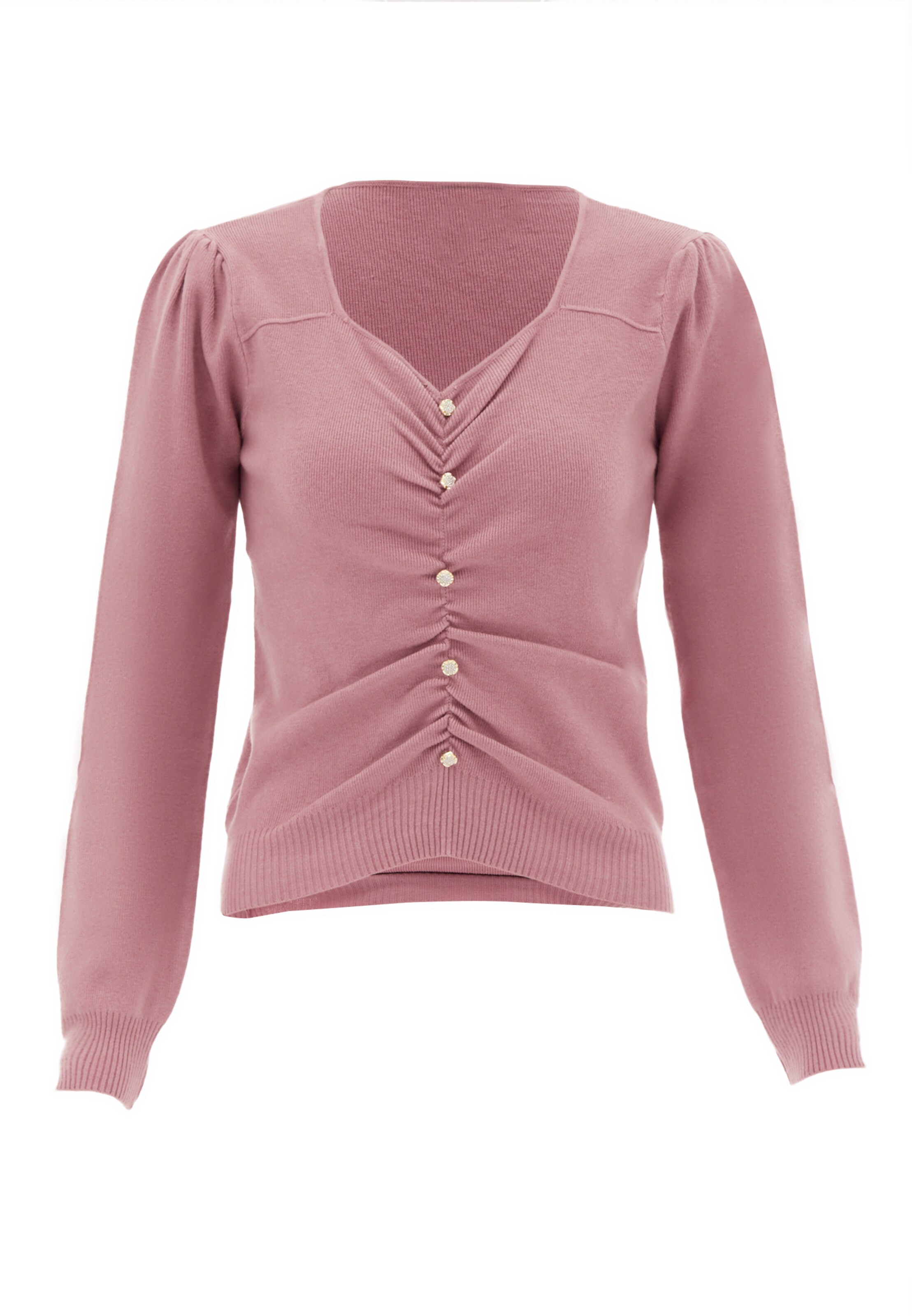 NAEMI Trui in Roze: voorkant