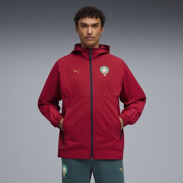 Vestes d’entraînement PUMA en rouge : devant