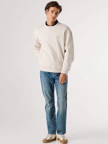 Sweat-shirt 'GARRET' Pepe Jeans en blanc