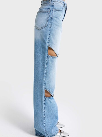 IT'S BASIC Loosefit Jeans 'LOOSE HIGH RISE JEANS' in Blauw