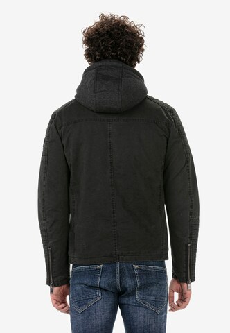 Redbridge Bikerjacke 'Bognor Regis' in Schwarz