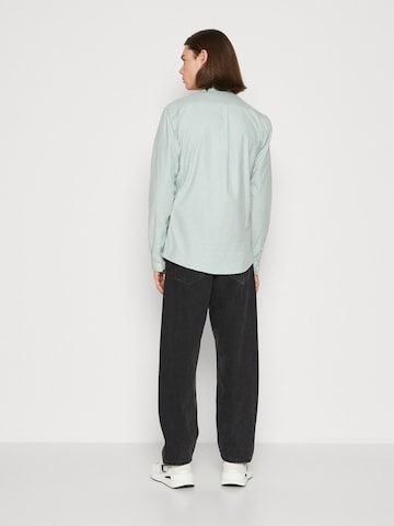 Lindbergh Slim fit Button Up Shirt in Green