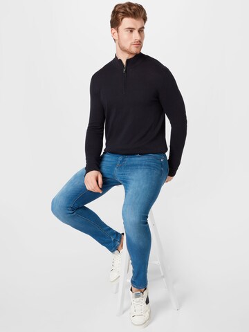 River Island - Skinny Calças de ganga 'EDDY LEBRON' em azul