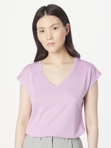 Kaffe Shirt 'Alise' in Purple: front