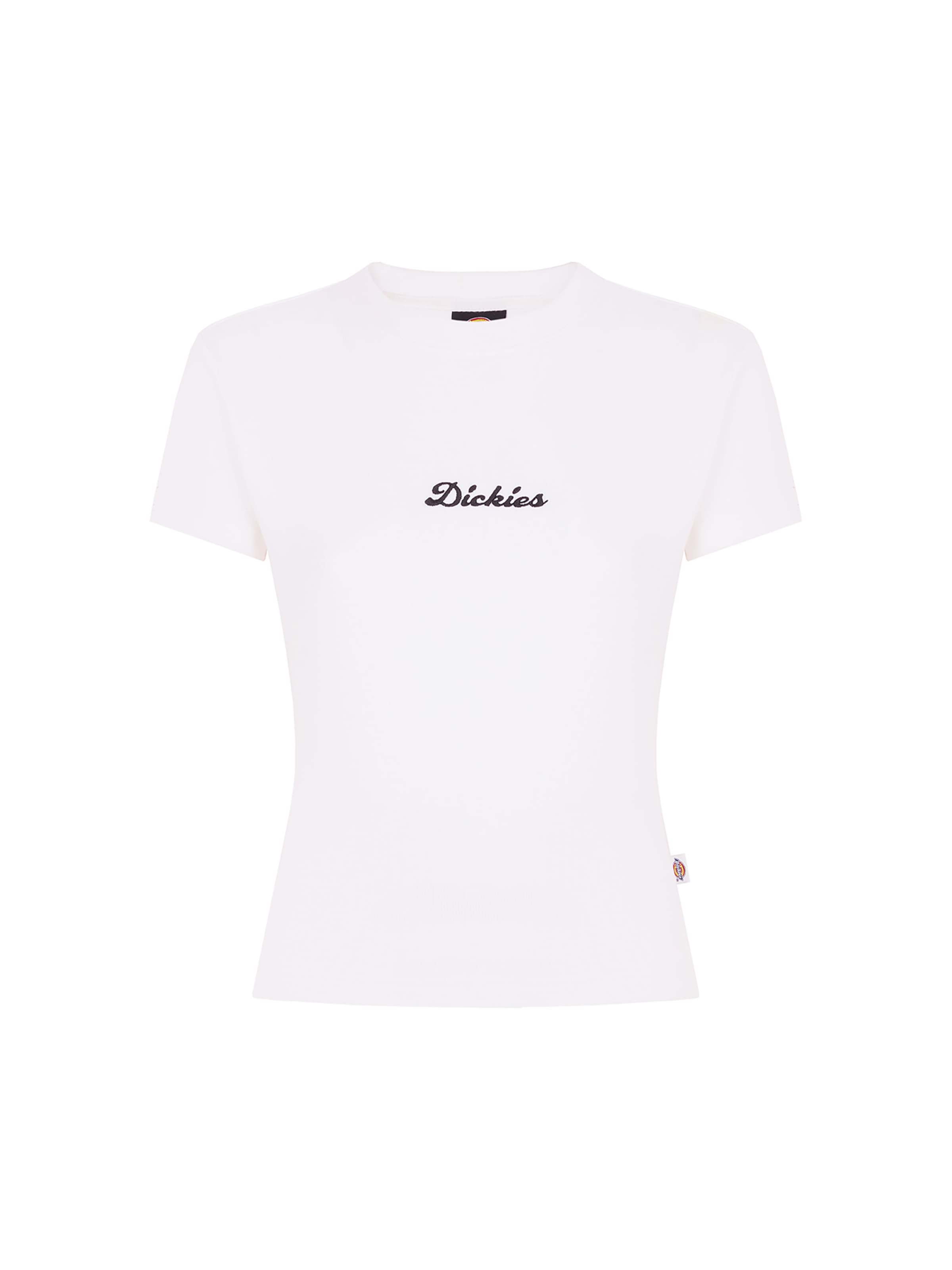 T-shirt '6E98' DICKIES en blanc : devant