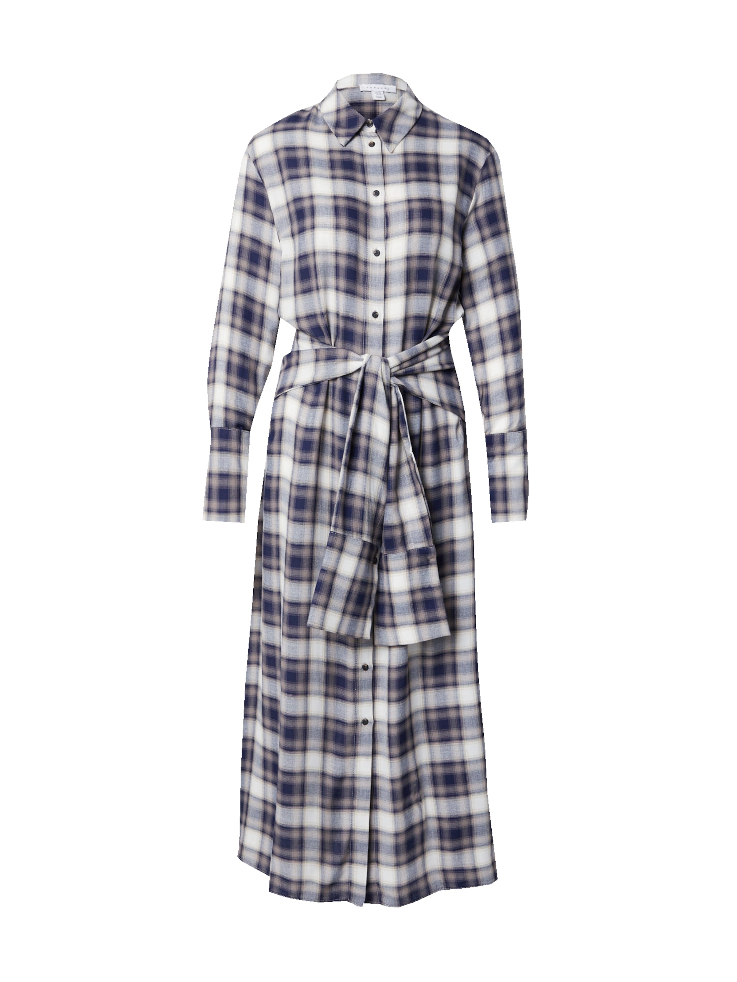 jauktas krāsas TOPSHOP Blūžkleita: no priekšpuses