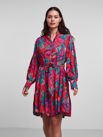 Y.A.S Shirt Dress 'Miris' in Red: front