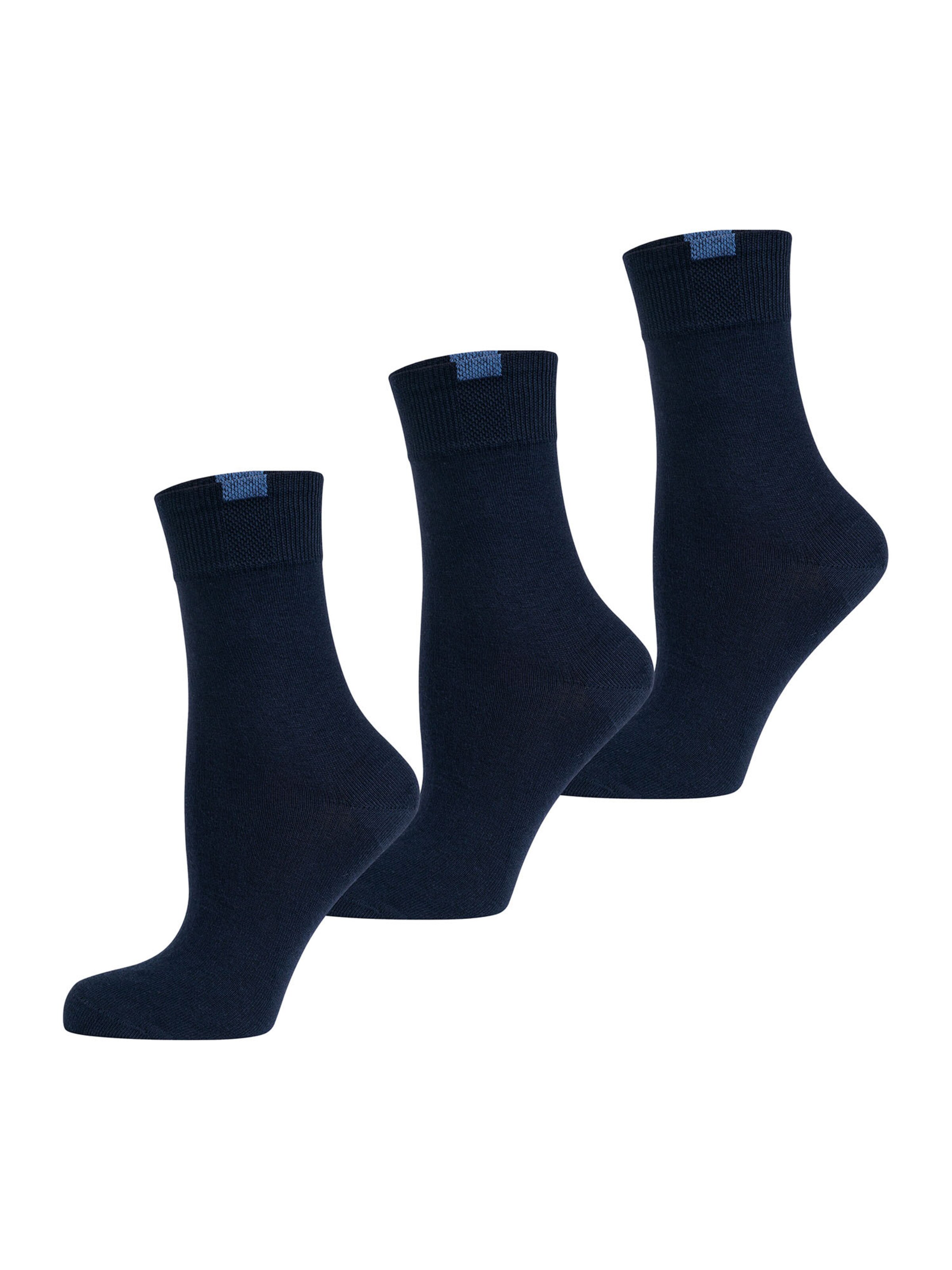 Nur Die - Calcetines ' Passt perfekt ' en azul: frente