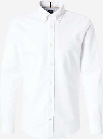 Chemise 'ROAN' BOSS en blanc : devant