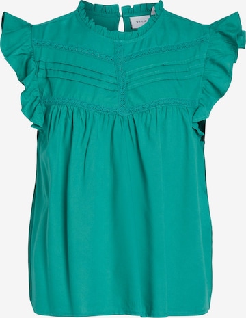 VILA - Blusa 'Visia' em verde: frente