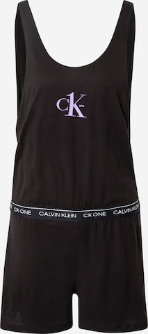 Calvin Klein Swimwear Jumpsuit in Zwart: voorkant