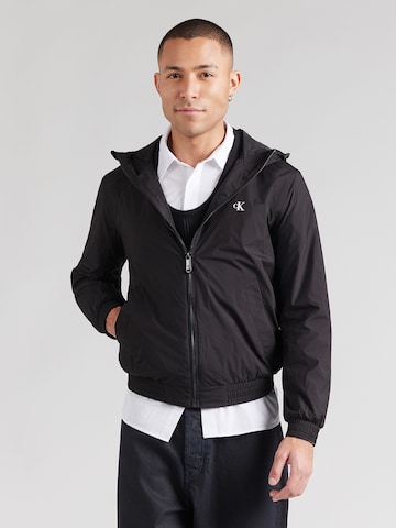 melns Calvin Klein Jeans Starpsezonu jaka 'HARRINGTON JKT': no priekšpuses