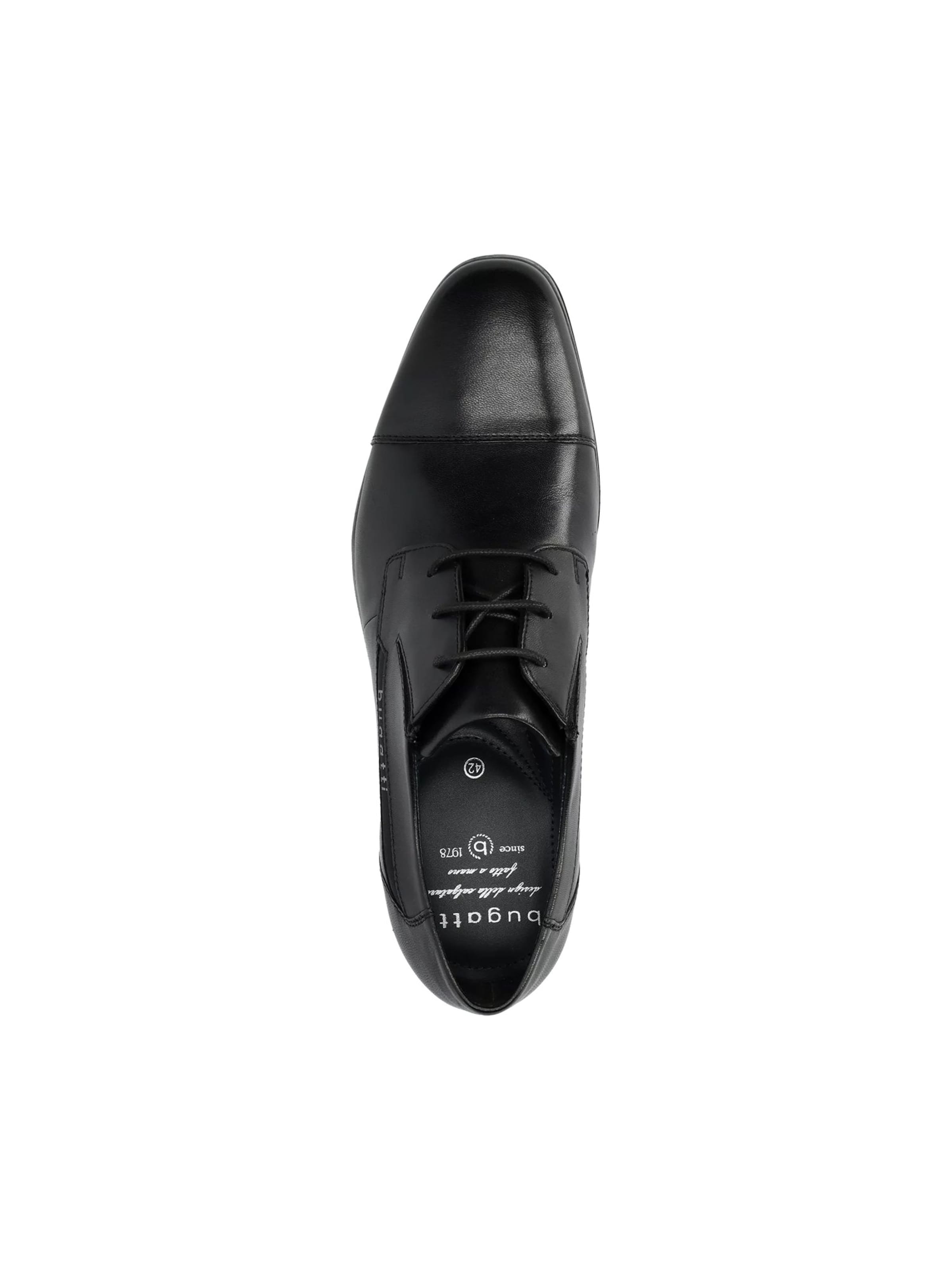 bugatti Veterschoen 'Leagro' in Zwart