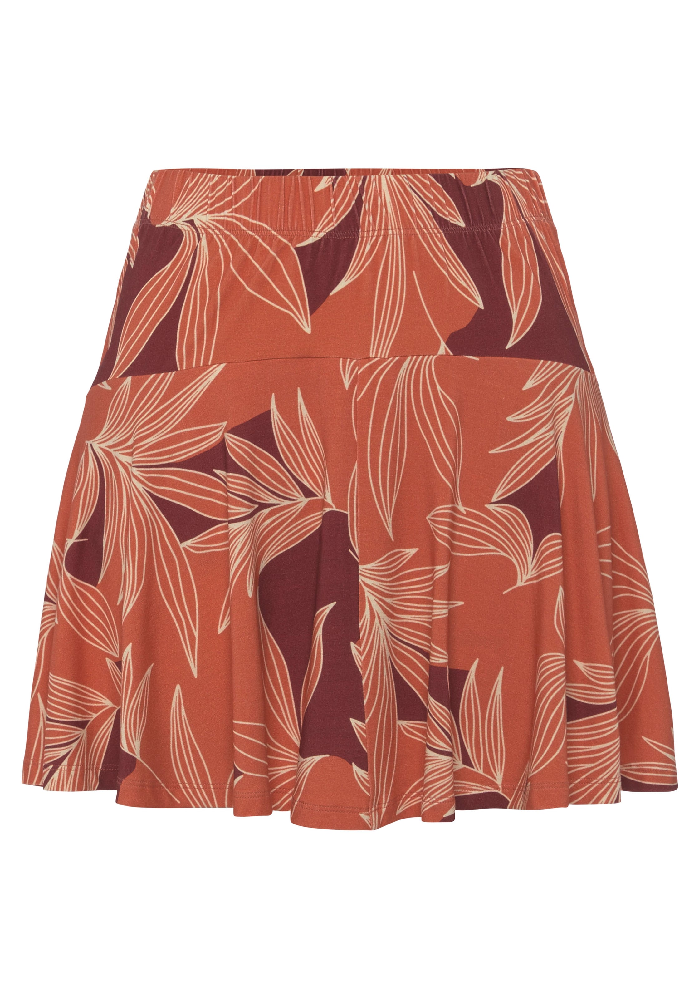 LASCANA Štandardný strih Nohavice - Červená: predná strana