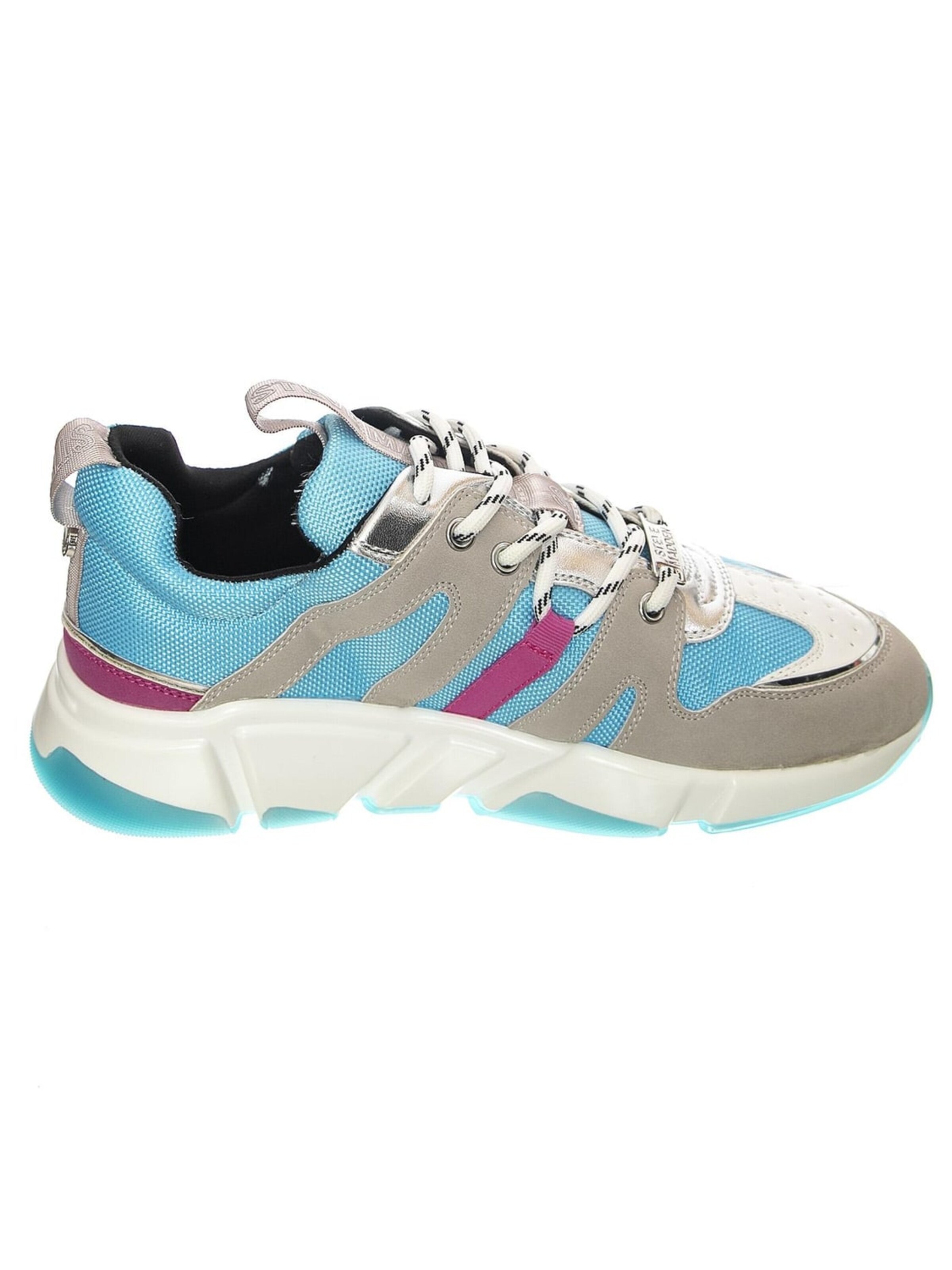 Scarpa stringata sportiva 'W' Gamegirl Grey / Blue Shoes' di STEVE MADDEN in colori misti