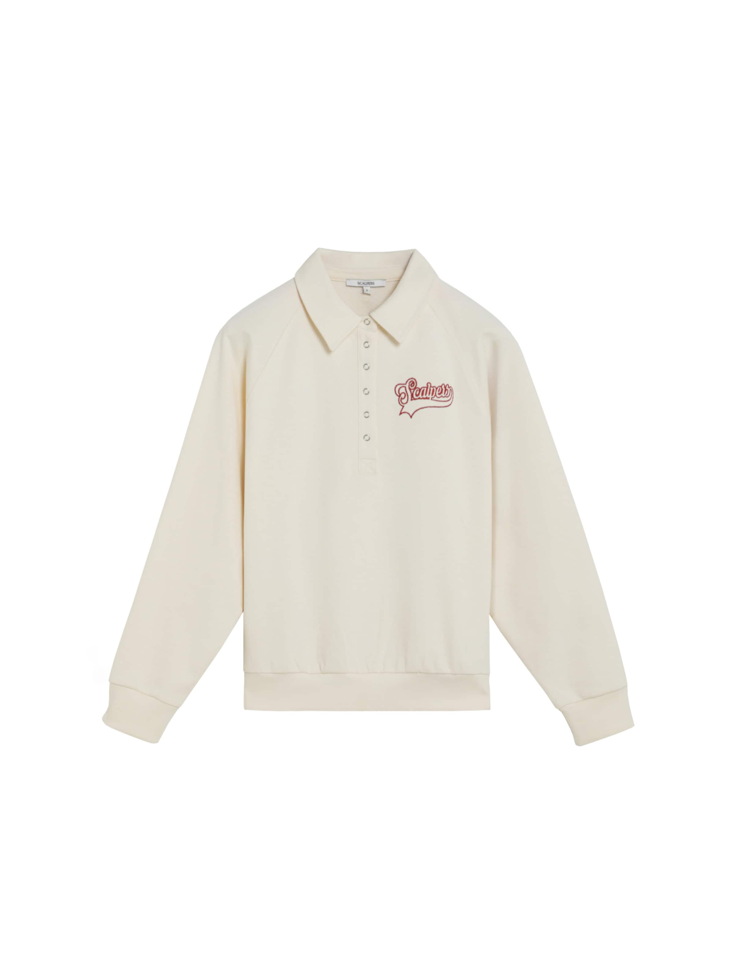 Sweat-shirt ' ' Scalpers en beige : devant