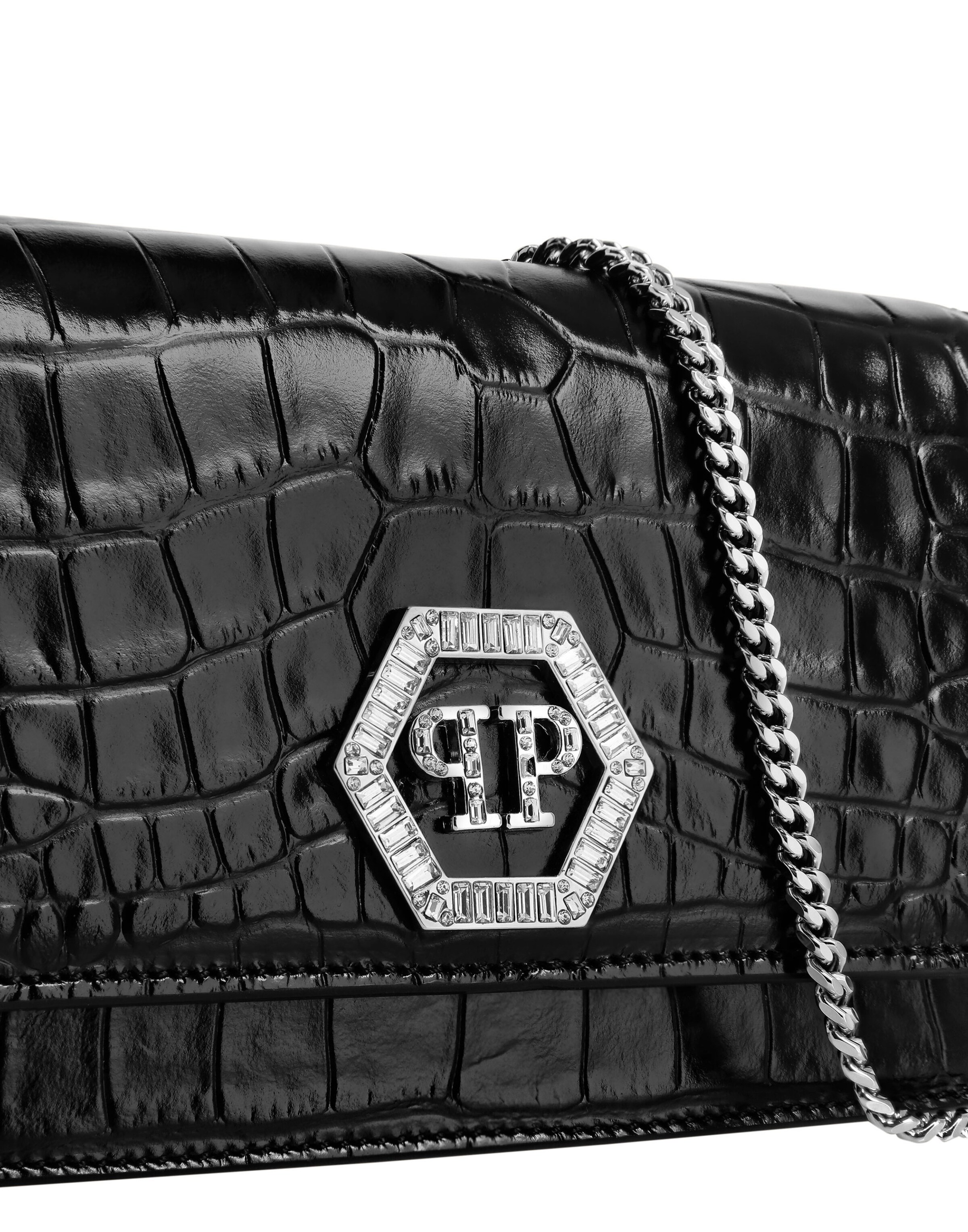 Philipp Plein - Clutches em preto