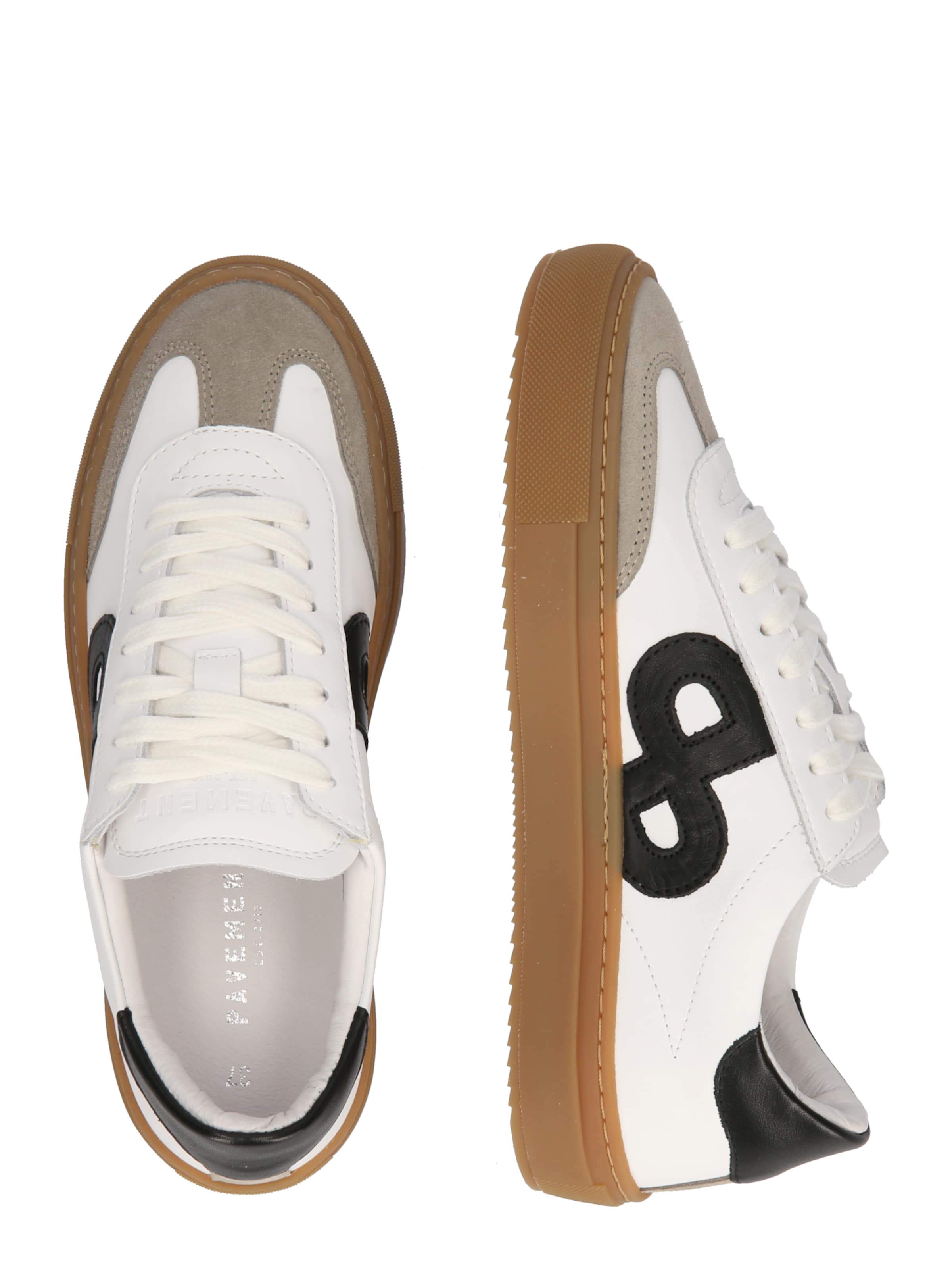 Baskets basses 'Kohia' PAVEMENT en blanc