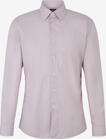 STRELLSON Slim fit Business Shirt 'Stan' in Purple: front