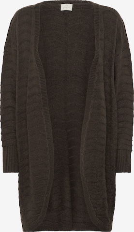 Kaffe Cardigan 'KAEmria' i brun: forside