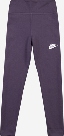 Nike Sportswear Леггинсы 'CLSSC' в Лиловый: спереди